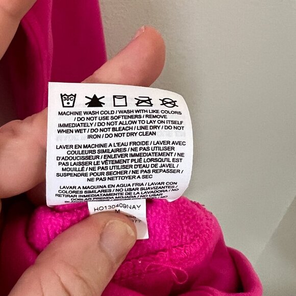 Nike Women's Crewneck Sweatshirt - Pink, Fuchsia - Medium - Picture 4 of 4